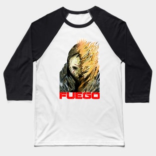 Jason in Fuego Baseball T-Shirt